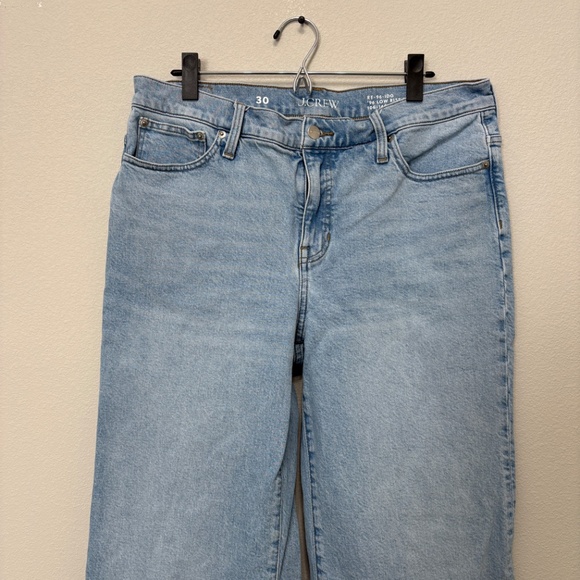 J. Crew Lower-rise Full-length Slim-wide Jean - 30 - Picture 3 of 7